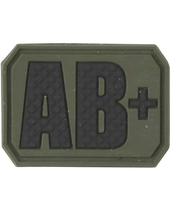 Kombat UK Blood Group Patch - AB Positive