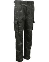 Kombat UK BTP Black Trousers - Kids