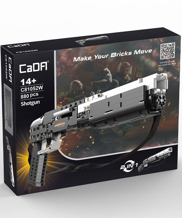 Kombat UK Shotgun and Block Gun - Toy Gun - C81052W