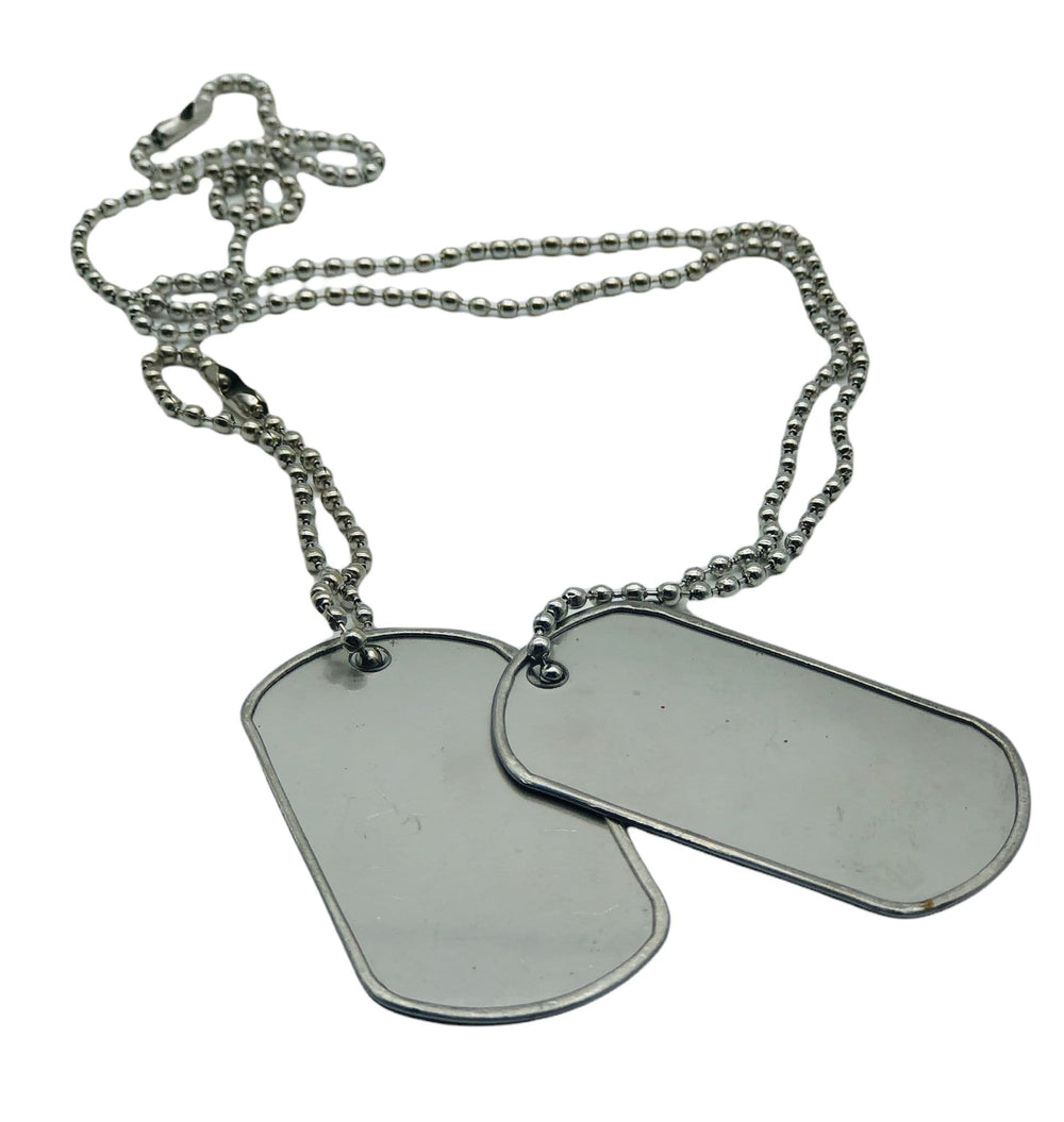 Kombat UK Dog Tags - Silver