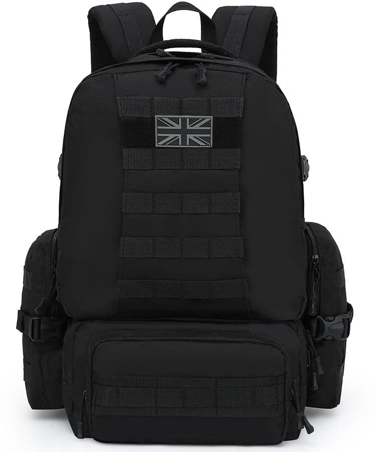 Kombat UK Expedition Pack - 50 Litres - Black
