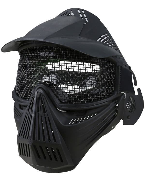 Kombat UK Full Face Mash Mask - Black