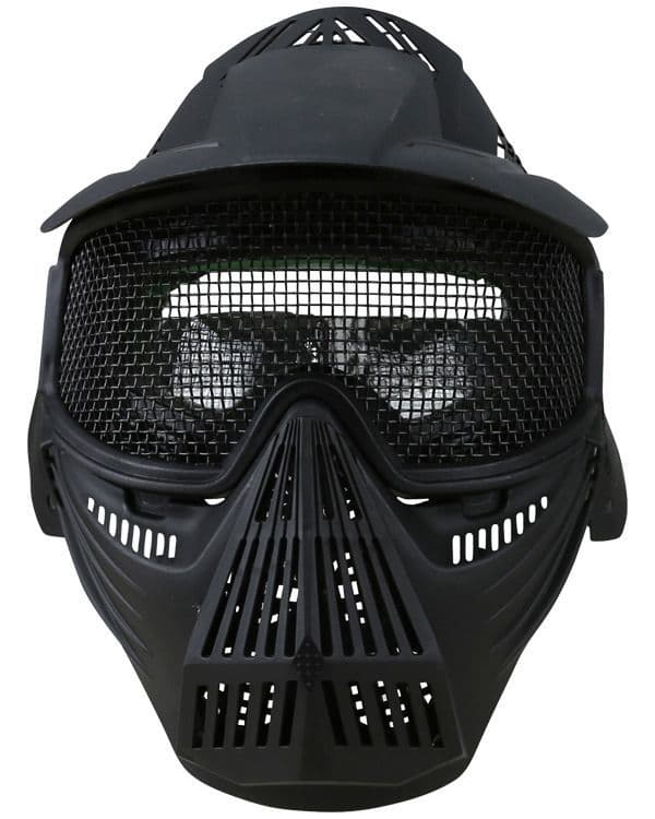 Kombat UK Full Face Mash Mask - Black