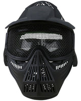 Kombat UK Full Face Mash Mask - Black