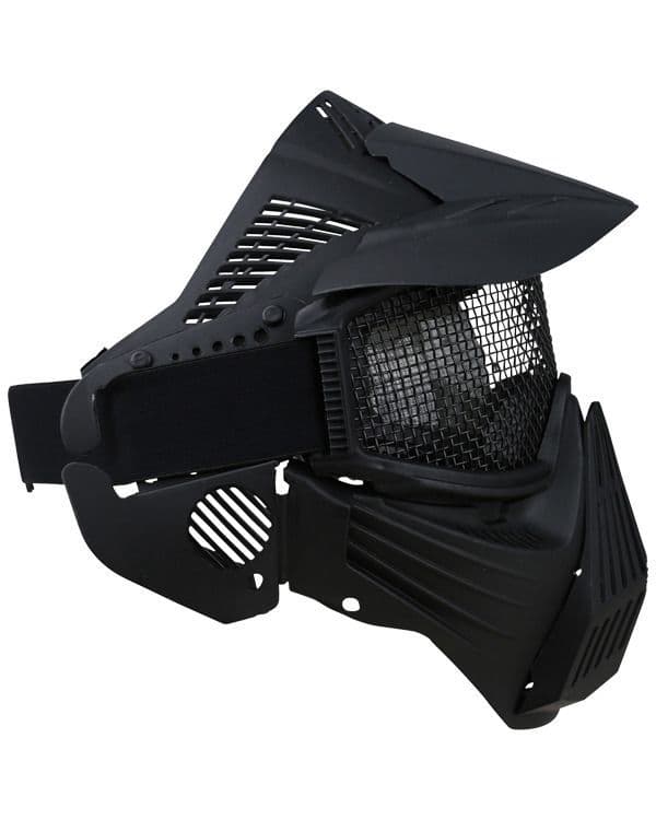 Kombat UK Full Face Mash Mask - Black