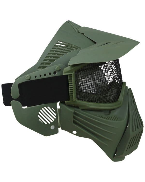 Kombat UK Full Face Mesh Mask - Olive