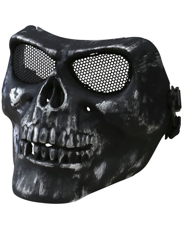 Kombat UK Half Face Tactical Face Mask - Skull