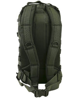 Kombat UK Hex-Stop Small Molle Assault Pack In Olive Green