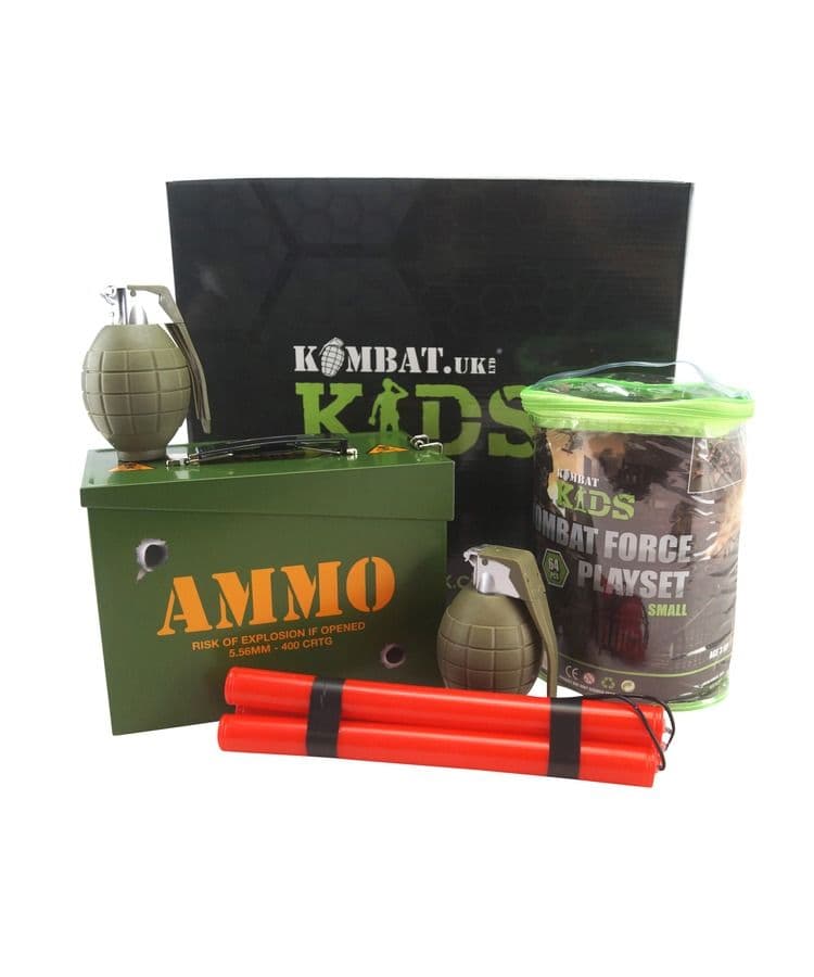 Kombat UK Kids Kombat Force Play Set - Roleplay Toy Kit