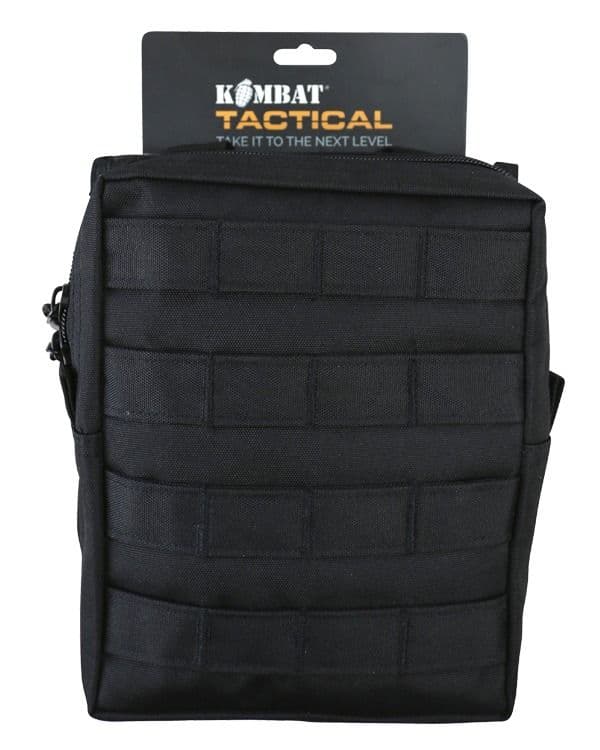 KOMBAT medium Molle Utility Pouch BTP BLACK | MILITARY RANGE KOMBAT medium Molle Utility Pouch BTP BLACK | MILITARY RANGE
