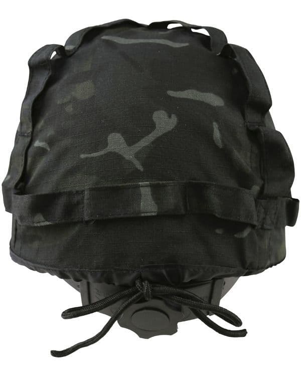 Kombat UK M1 Tactical Helmet With Cover - BTP Black