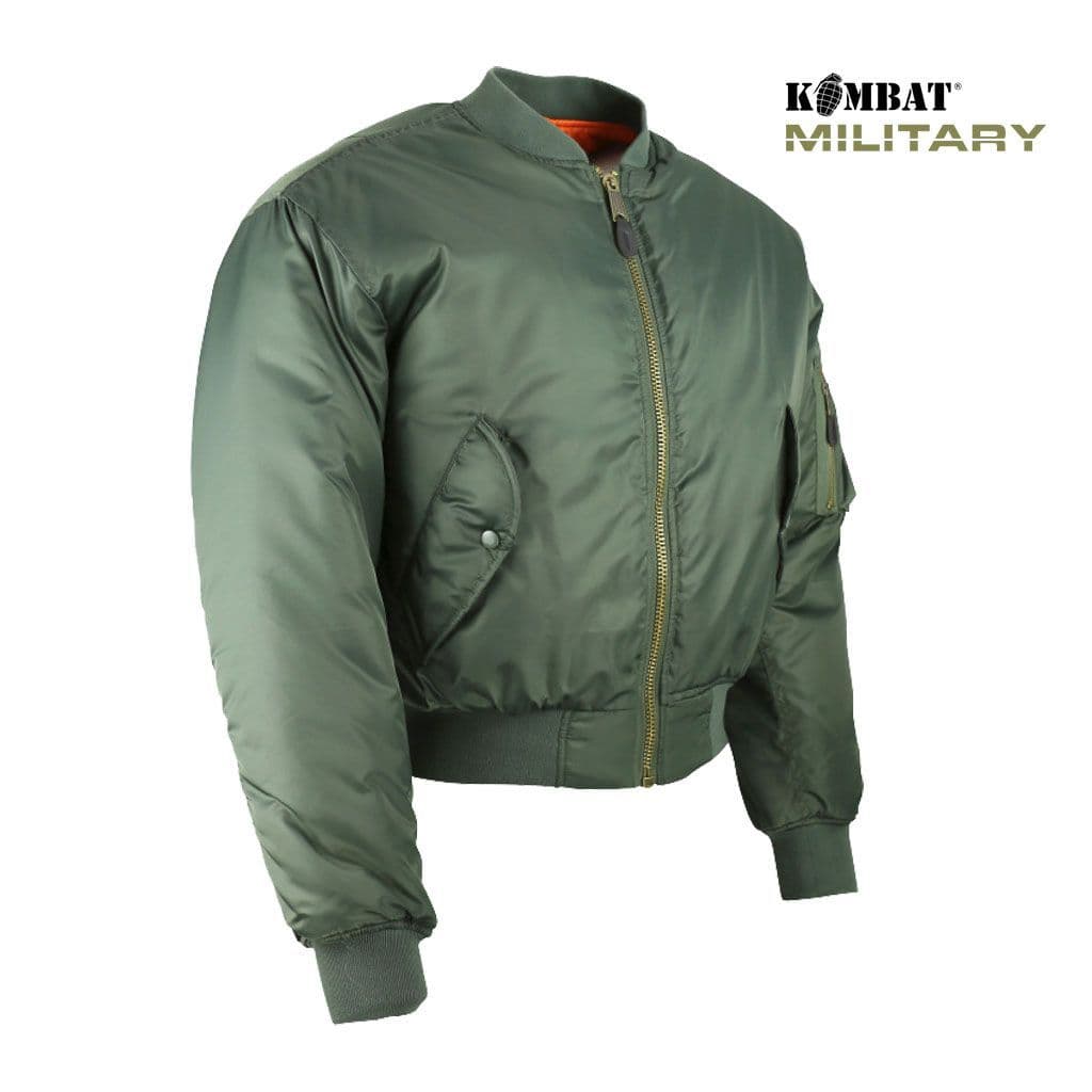 Kombat UK MA1 US Pilot Style Reversible Bomber Jacket – Preppers