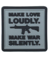 Kombat UK Make Love Loudly Patch