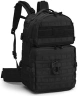Kombat UK Medium Molle Assault Pack - 40 Litre Capacity - Black