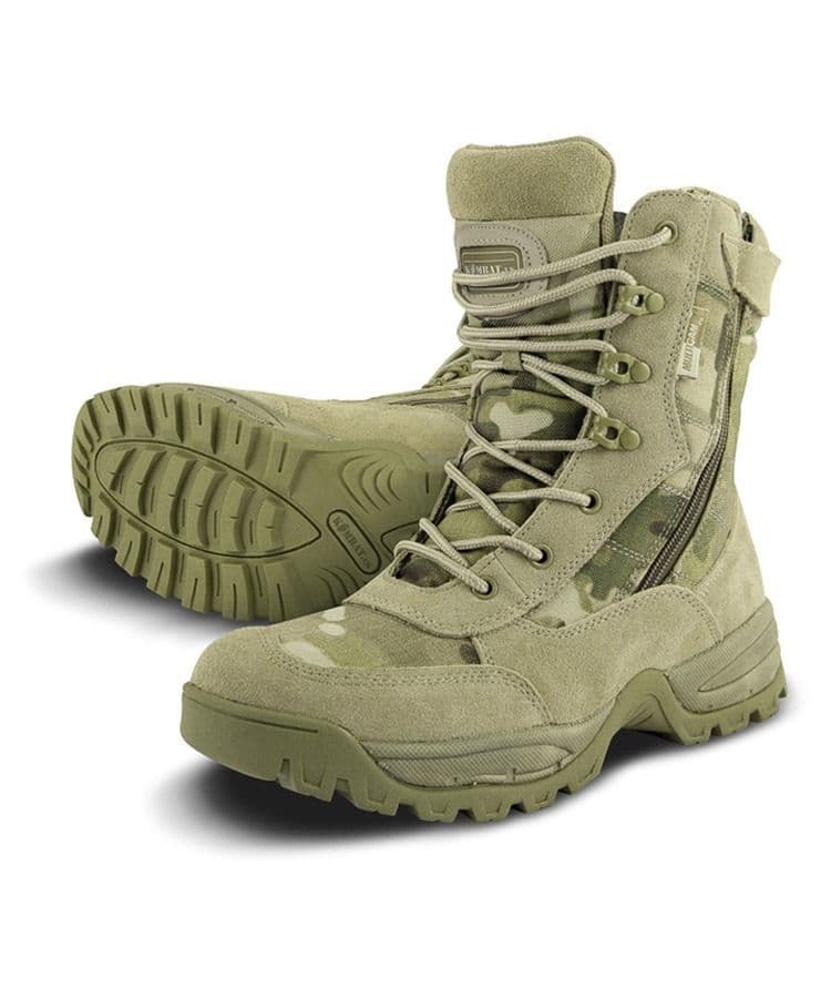 Kombat UK Military Spec-Ops Recon Boots - Multicam – Preppers Shop UK