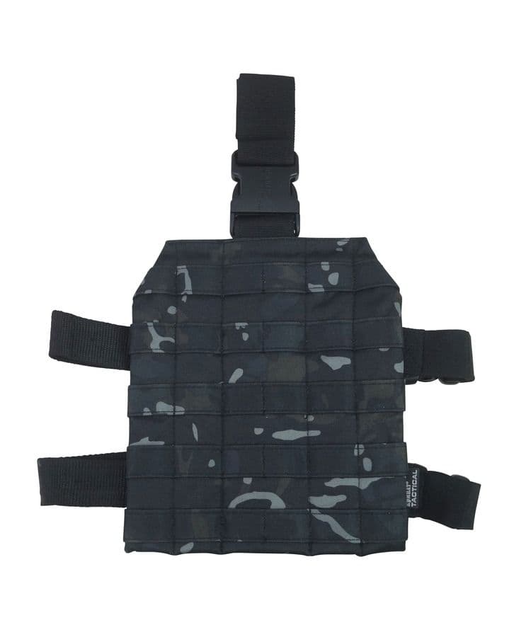 Kombat UK MOLLE Drop Leg Platform - Black BTP | Preppers Shop UK
