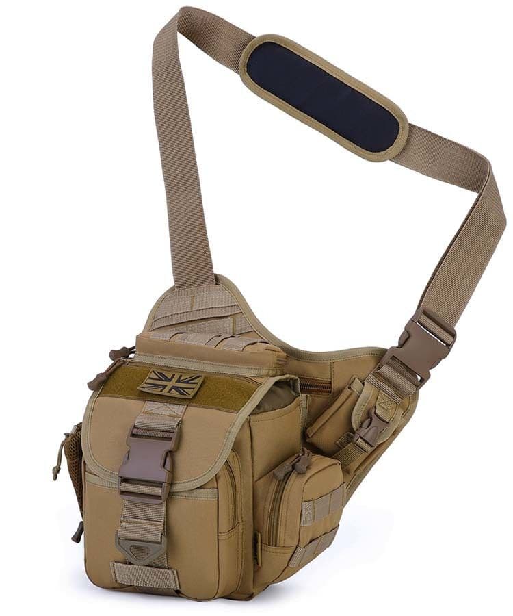 Kombat UK Multifunction Sling Bag - Coyote Brown