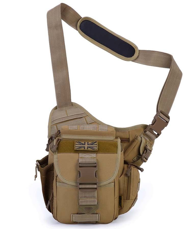 Kombat UK Multifunction Sling Bag - Coyote Brown