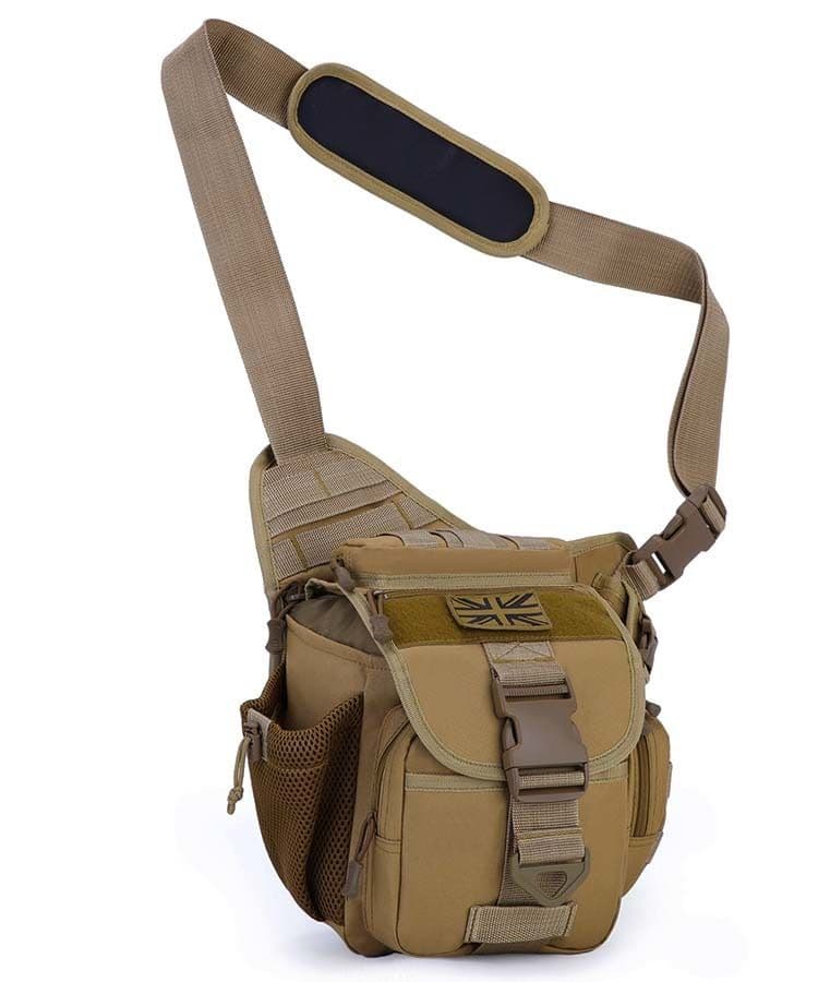Kombat UK Multifunction Sling Bag - Coyote Brown