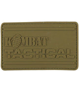 Kombat UK PVC Tactical Patch - Coyote Brown