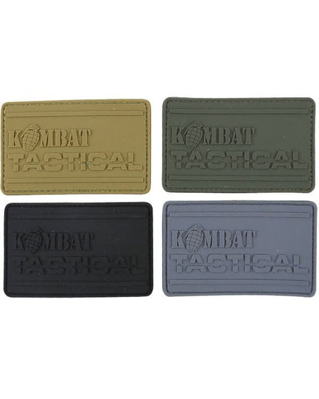 Kombat UK PVC Tactical Patch - Coyote Brown