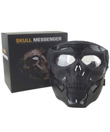 Kombat UK Skull Tactical Messenger Face Mask - Black