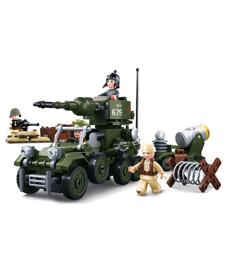 Kombat UK Sluban  WWII 4 in 1 Building Block Set - B0679