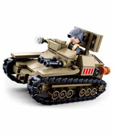 Kombat UK Sluban  Small Italian Tank Model Kit - B0709