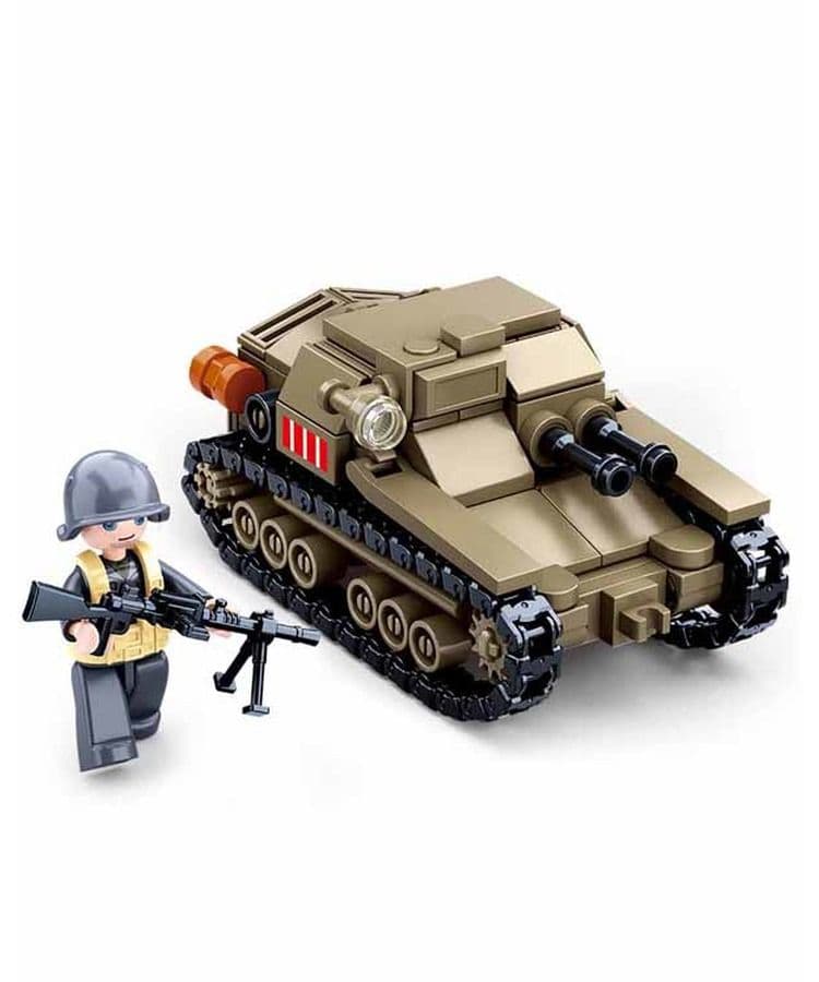 Kombat UK Sluban  Small Italian Tank Model Kit - B0709