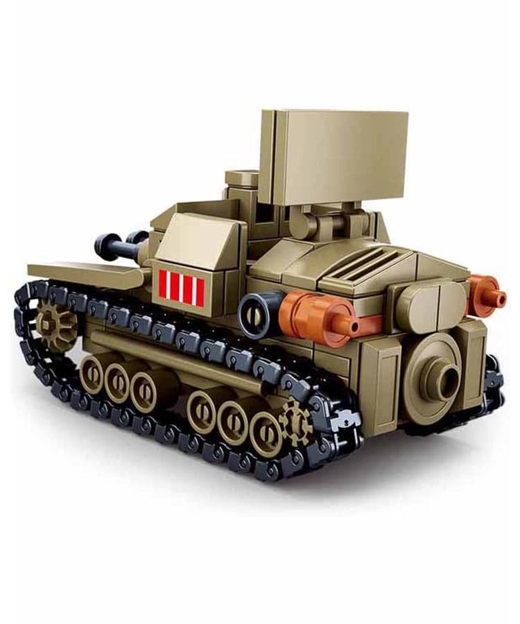 Kombat UK Sluban  Small Italian Tank Model Kit - B0709
