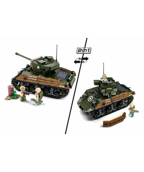 Kombat UK Sluban Sherman Building Block Set - B1110
