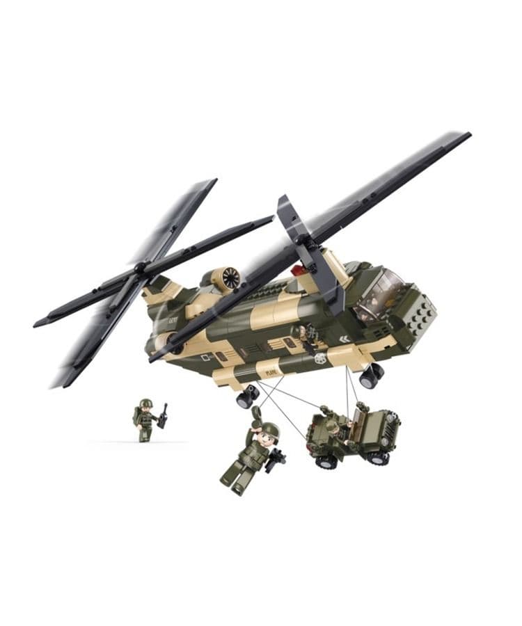Kombat UK Sluban Chinook Helicopter Building | Preppers Shop UK