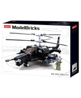 Kombat UK Sluban Combat Helicopter Building Block Set - B0752