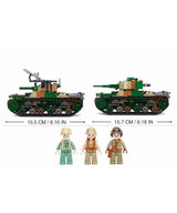 Kombat UK Sluban Type 97 Tank - Building Block Set - B1107