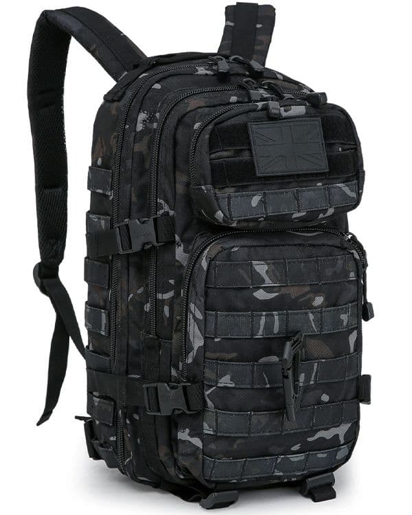 Kombat UK Small Molle Assault Pack - 28 Litre - BTP Black