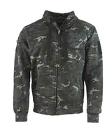 Kombat UK Spec-Ops Full Zip Hoodie in Black BTP Camo
