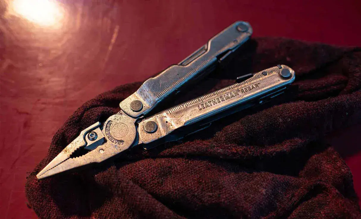 Leatherman EDC Knifeless Rebar Multi Tool - Stainless Steel
