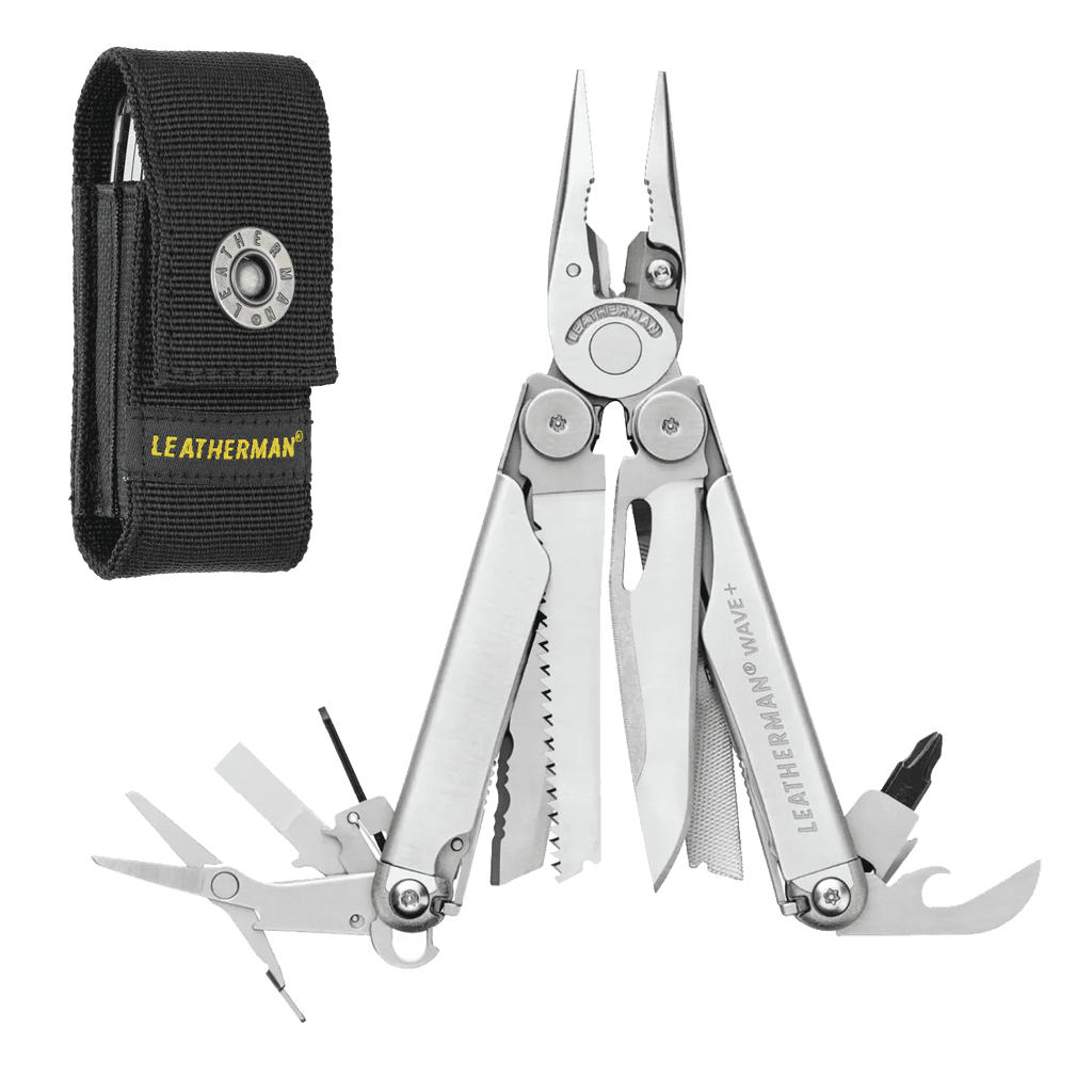 Leatherman Wave + Multi Tool - Stainless Steel