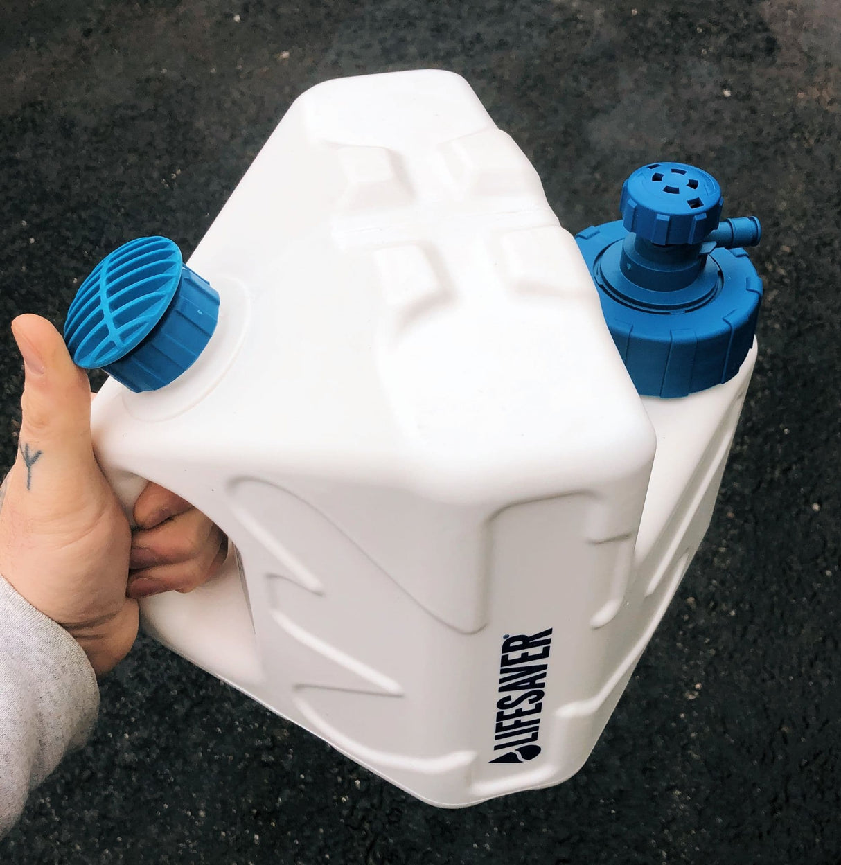 LifeSaver 5000 Litres Water Purification Cube - White