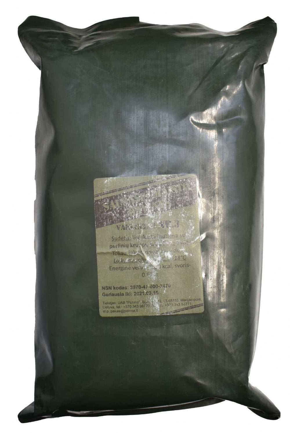 Lithuanian Army MRE Ration Pack – Preppers Shop UK