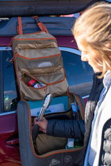 Kelty Camp Galley Deluxe Camp Kitchen Organiser - Beluga / Dull Gold