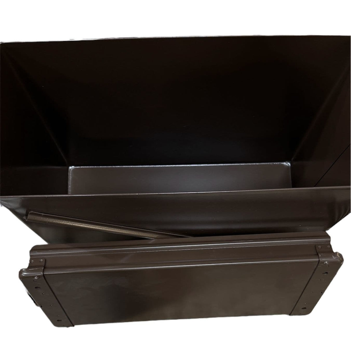 Military M548 Brown Large Metal Ammo Box - Brand New