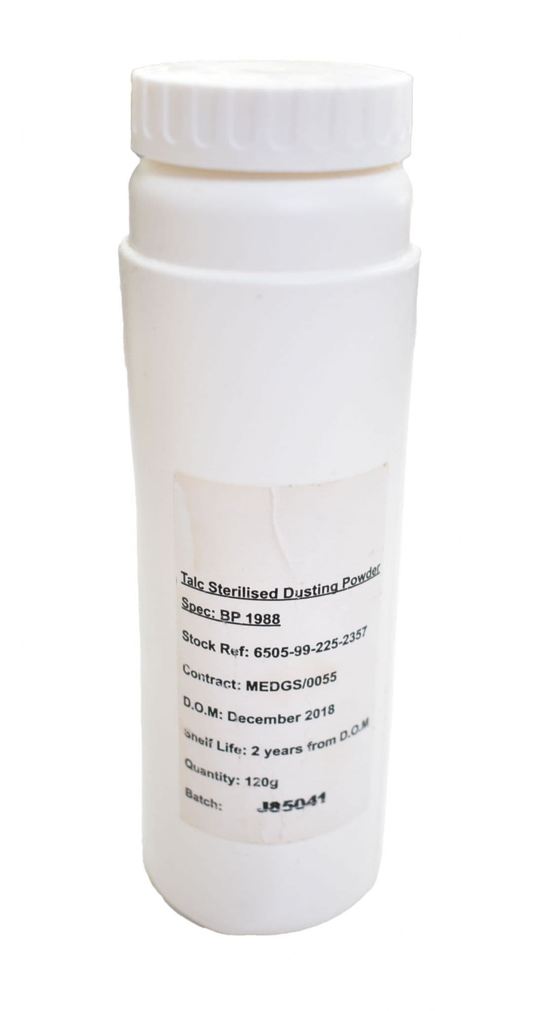 Military Talc Sterilised Dusting Powder 120g