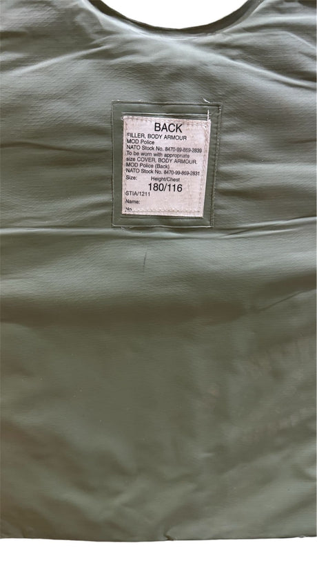 MOD Police Body Armour Insert
