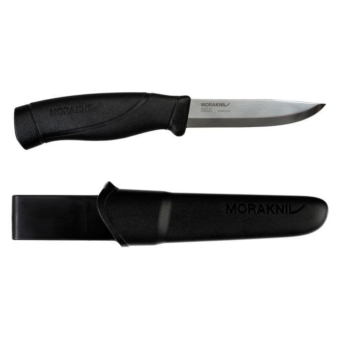 Mora Companion Heavy Duty Black Bushcraft Knife