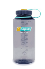 Nalgene 32oz / 1L Wide Mouth Sustain Water Bottle - Aubergine