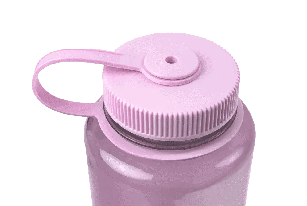 Nalgene 32oz / 1L Wide Mouth Sustain Water Bottle - Monochrome Cherry Blossom