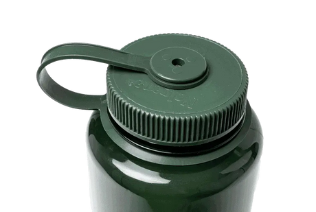 Nalgene 32oz / 1L Wide Mouth Sustain Water Bottle - Monochrome Jade