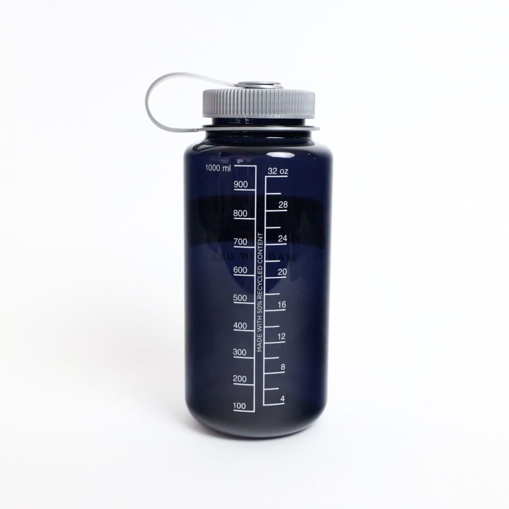 Nalgene 32oz / 1L Wide Mouth Sustain Water Bottle - Odyssey Grey