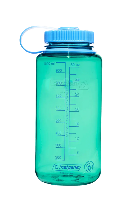 Nalgene 32oz / 1L Wide Mouth Sustain Water Bottle - Pastel Green